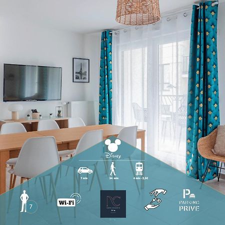 Disneyland-Paris,7Pers, Wifi, Parking, Chessy (Seine-et-Marne) Exterior foto